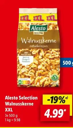 Lidl Alesto walnusskerne xxl Angebot