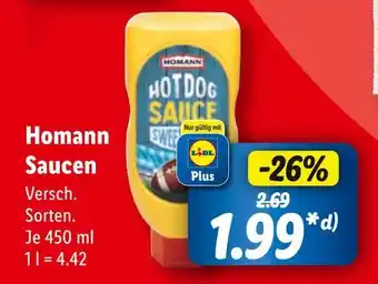 Lidl Homann saucen Angebot