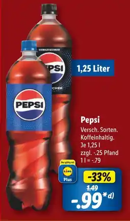 Lidl Pepsi pepsi Angebot