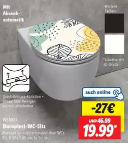 Lidl WENKO Duroplast-WC-Sitz Angebot