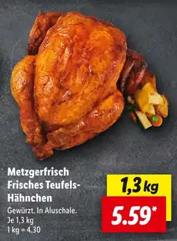 Lidl Metzgerfrisch frisches teufels-hähnchen Angebot