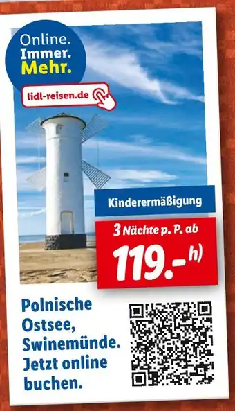 Lidl Lidl reisen polnische ostsee, swinemünde Angebot