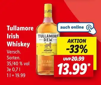 Lidl Tullamore irish whiskey Angebot