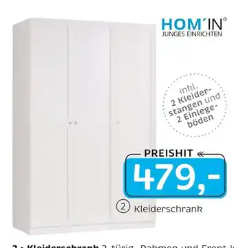 XXXLutz Hom´in kleiderschrank Angebot