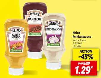 Lidl Heinz feinkostsauce Angebot