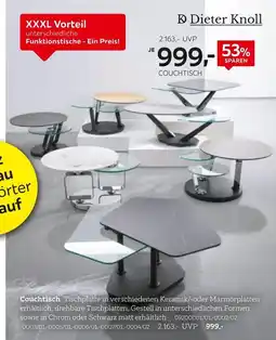 XXXLutz Couchtisch Angebot