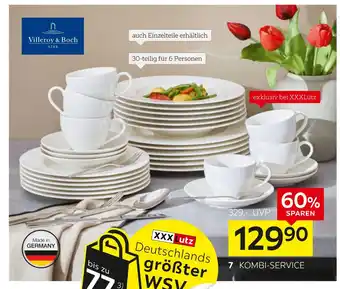 XXXLutz Villeroy & boch kombi-service „basic white“ Angebot