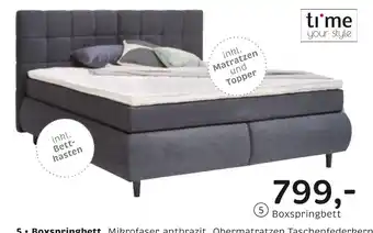 XXXLutz Ti'me your style boxspringbett Angebot