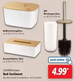 Lidl LIVARNO home Bad-Sortiment Angebot