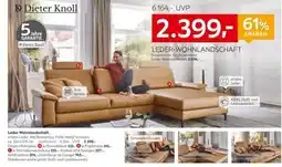 XXXLutz Dieter knoll leder-wohnlandschaft Angebot