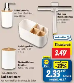 Lidl LIVARNO home Bad-Sortiment Angebot