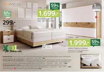 XXXLutz Nachtschrank, boxspringbett oder drehtürenschrank Angebot