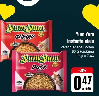 Edeka Yum yum instantnudeln Angebot