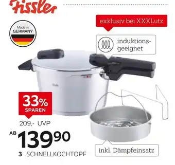 XXXLutz Fissler schnellkochtopf „vitaquick glossy“ Angebot