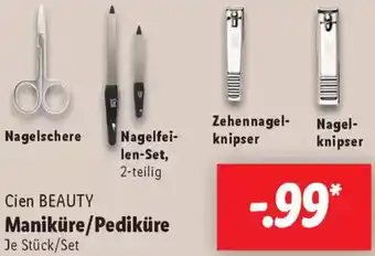 Lidl Cien BEAUTY Maniküre/Pediküre Angebot