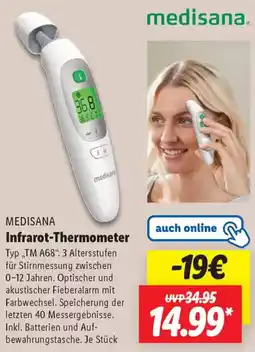 Lidl MEDISANA Infrarot-Thermometer Angebot