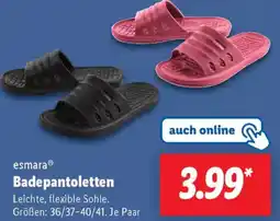 Lidl esmara Badepantoletten Angebot