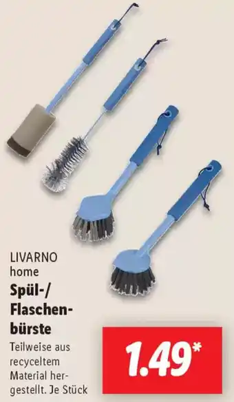 Lidl LIVARNO home Spül-/ Flaschenbürste Angebot