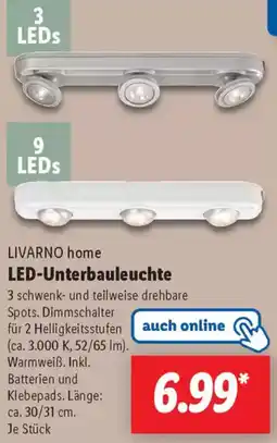 Lidl LIVARNO home LED-Unterbauleuchte Angebot