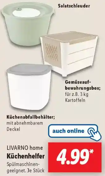 Lidl LIVARNO home Küchenhelfer Angebot