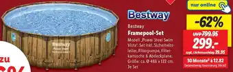 Lidl Bestway Framepool-Set Angebot