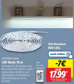 Lidl LIVARNO home LED-Band, 10 m Angebot