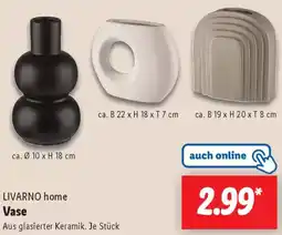 Lidl LIVARNO home Vase Angebot