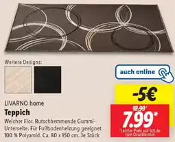 Lidl LIVARNO home Teppich Angebot