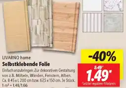 Lidl LIVARNO home Selbstklebende Folie Angebot