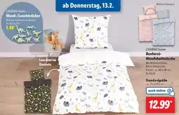 Lidl LIVARNO home Renforcé Wendebettwäsche Angebot