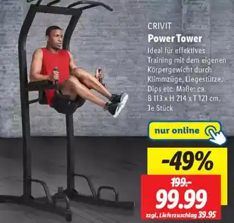 Lidl CRIVIT Power Tower Angebot