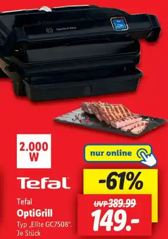 Lidl Tefal OptiGrill Angebot