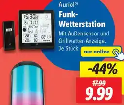 Lidl Auriol Funk Wetterstation Angebot