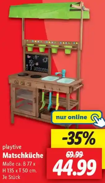 Lidl playtive Matschküche Angebot