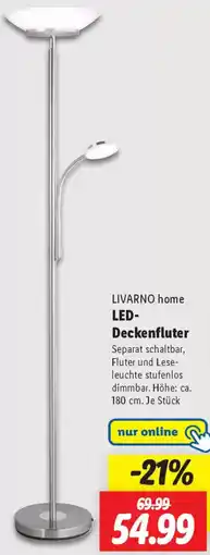 Lidl LIVARNO home LED Deckenfluter Angebot