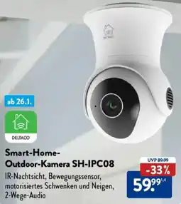 Aldi Nord DELTACO Smart-Home Outdoor-Kamera SH-IPC08 Angebot