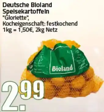 Ihr Frischmarkt Deutsche Bioland Speisekartoffeln Angebot