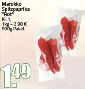 Ihr Frischmarkt Marokko Spitzpaprika "Rot" Angebot