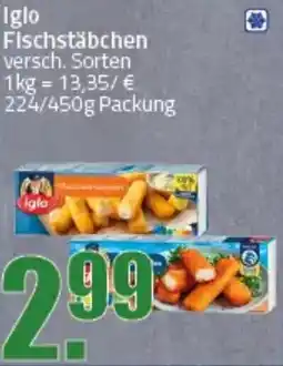 Ihr Frischmarkt Iglo Fischstäbchen Angebot