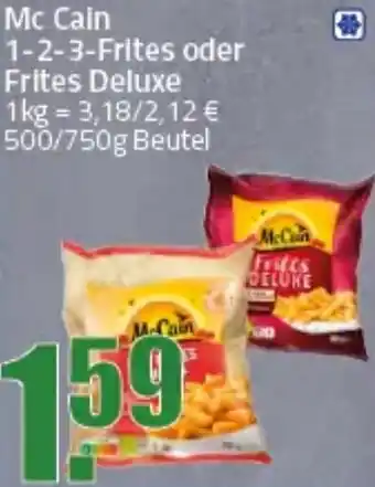 Ihr Frischmarkt Mc Cain 1-2-3-Frites oder Frites Deluxe Angebot