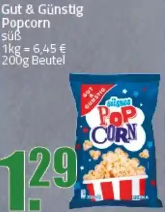 Ihr Frischmarkt Gut & Günstig Popcorn Angebot