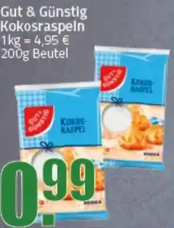 Ihr Frischmarkt Gut & Günstig Kokosraspeln Angebot