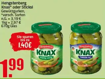 Ihr Frischmarkt Hengstenberg Knax oder Sticksi Angebot