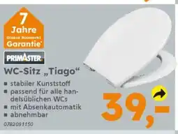 Globus Baumarkt PRIMASTER WC-Sitz „Tiago" Angebot