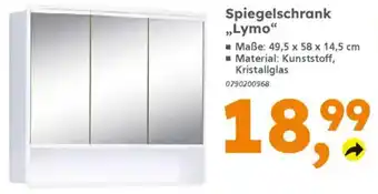 Globus Baumarkt Spiegelschrank „Lymo" Angebot