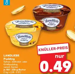 Kaufland LANDLIEBE Pudding Angebot