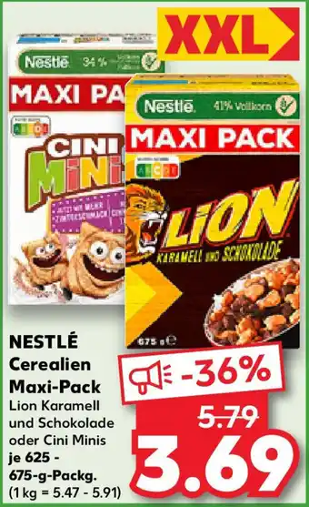 Kaufland NESTLÉ Cerealien Maxi-Pack Angebot