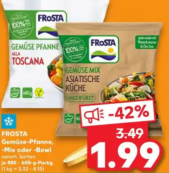 Kaufland FROSTA Gemüse-Pfanne, -Mix oder -Bowl Angebot