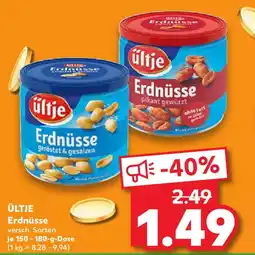 Kaufland ÜLTJE Erdnüsse Angebot