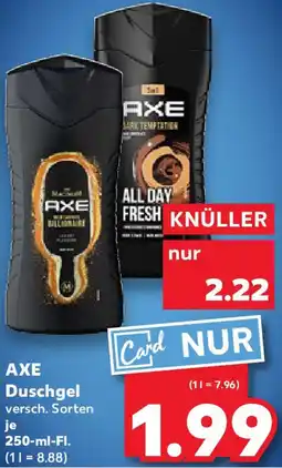 Kaufland AXE Duschgel Angebot